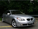 2004 Silver Grey Metallic BMW 5 Series 545i Sedan #50999042