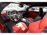 2010 Chevrolet Camaro SS Coupe Indianapolis 500 Pace Car Special Edition Black/Inferno Orange Interior