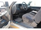 2002 Chevrolet Silverado 2500 LS Extended Cab 4x4 Medium Gray Interior