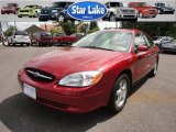 2000 Toreador Red Metallic Ford Taurus SES #50999061