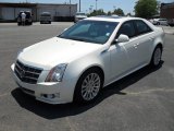 White Diamond Tricoat Cadillac CTS in 2010