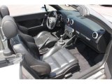 2001 Audi TT 1.8T quattro Roadster Ebony Black Interior