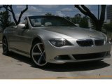 2008 Mineral Silver Metallic BMW 6 Series 650i Convertible #50998597