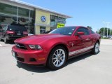2010 Red Candy Metallic Ford Mustang V6 Premium Coupe #51079890