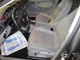 2009 Volkswagen Jetta TDI Sedan Art Grey Interior