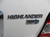 2007 Toyota Highlander Hybrid Limited Marks and Logos