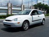 2000 Cloud 9 White Ford Focus ZX3 Coupe #51079970