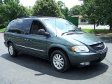 2002 Chrysler Town & Country Onyx Green Pearlcoat