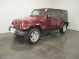 2010 Red Rock Crystal Pearl Jeep Wrangler Unlimited Sahara 4x4 #51079822