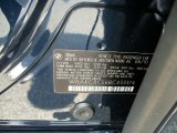 2011 BMW 7 Series 750Li xDrive Sedan Info Tag