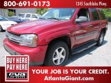 2002 Majestic Red Metallic Chevrolet TrailBlazer LS #51080170