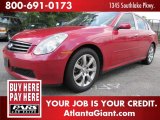 2006 Garnet Fire Red Metallic Infiniti G 35 Sedan #51080171