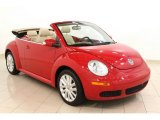 2008 Salsa Red Volkswagen New Beetle SE Convertible #51080036