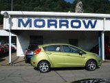 2011 Lime Squeeze Metallic Ford Fiesta SES Hatchback #51134054