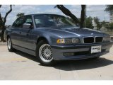 2001 Steel Blue Metallic BMW 7 Series 740iL Sedan #51134381