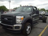 Forest Green Metallic Ford F550 Super Duty in 2011