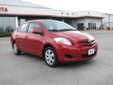 2008 Barcelona Red Pearl Toyota Yaris Sedan #5080478