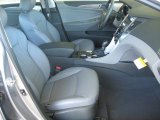 2011 Hyundai Sonata Hybrid Gray Interior