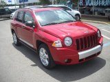 2007 Inferno Red Crystal Pearlcoat Jeep Compass Limited 4x4 #51134148