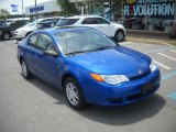 2003 Bright Blue Saturn ION 2 Quad Coupe #51134149