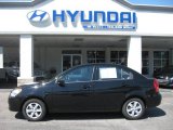 2010 Ebony Black Hyundai Accent GLS 4 Door #51133995
