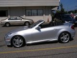 Iridium Silver Metallic Mercedes-Benz SLK in 2009