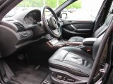 2006 BMW X5 4.8is Black Interior