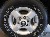 2000 Nissan Frontier SE V6 Extended Cab 4x4 Wheel