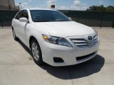 2011 Super White Toyota Camry LE #51134171