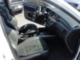 2006 Mitsubishi Lancer Evolution IX Black Alcantara Interior