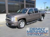 2008 Desert Brown Metallic Chevrolet Silverado 1500 LTZ Crew Cab 4x4 #51134471