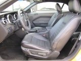 2006 Ford Mustang GT Premium Convertible Black Interior