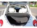 2008 Volkswagen New Beetle Triple White Coupe Trunk