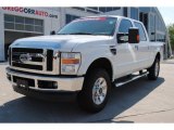 2010 Oxford White Ford F250 Super Duty Lariat Crew Cab 4x4 #51189143