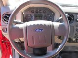 2008 Ford F450 Super Duty XL Regular Cab 4x4 Dump Truck Steering Wheel