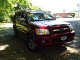 2007 Toyota Sequoia Salsa Red Pearl