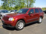 2008 Red Rock Crystal Pearl Jeep Grand Cherokee Laredo 4x4 #51189334