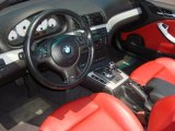 2004 BMW M3 Convertible Imola Red Interior