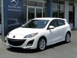 2010 Crystal White Pearl Mica Mazda MAZDA3 s Sport 5 Door #51189365