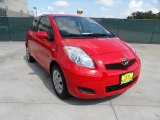 2009 Absolutely Red Toyota Yaris 3 Door Liftback #51189040