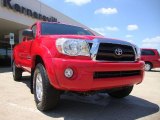 2008 Radiant Red Toyota Tacoma V6 TRD  Access Cab 4x4 #51189219