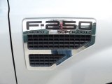 2010 Ford F250 Super Duty Lariat Crew Cab Marks and Logos