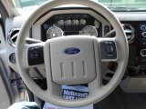 2010 Ford F250 Super Duty Lariat Crew Cab Steering Wheel