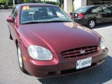2001 Ruby Red Hyundai Sonata  #51189232