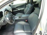 2011 Lexus IS 350 AWD Black Interior