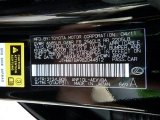 2011 HS Color Code for Obsidian Black - Color Code: 212