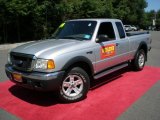 Silver Metallic Ford Ranger in 2004