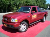 2007 Redfire Metallic Ford Ranger Sport SuperCab #51242178