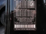 2006 Land Rover Range Rover Sport Supercharged Info Tag