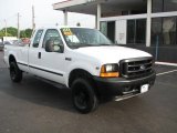 2001 Oxford White Ford F250 Super Duty XL SuperCab 4x4 #51242350